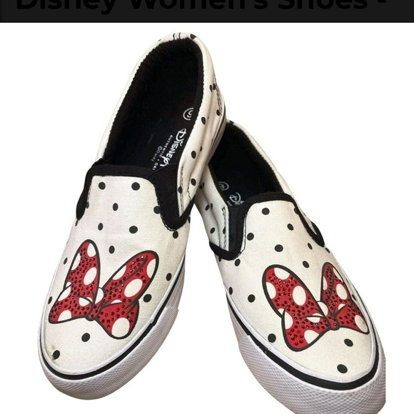 Disney Shoes - Disney Minnie Mouse Polka Dot Sneakers